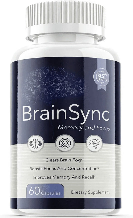 Nootropic Supplement - Brain Productivity Support - 60 Capsules
